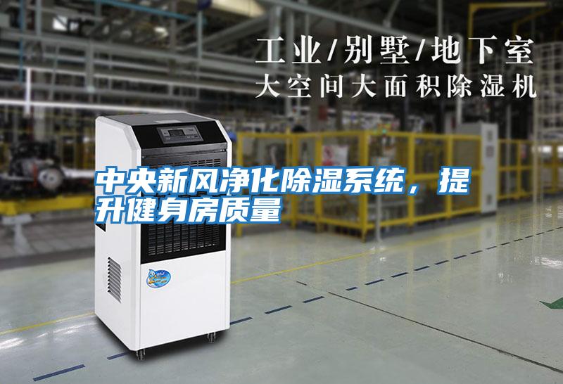 中央新風(fēng)凈化除濕系統(tǒng),提升健身房質(zhì)量