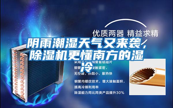 陰雨潮濕天氣又來襲，除濕機更懂南方的濕冷