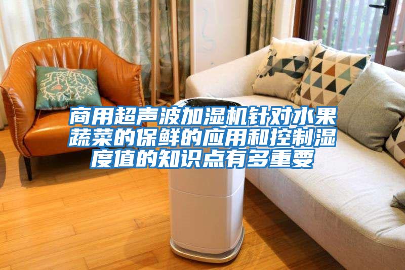 商用超聲波加濕機針對水果蔬菜的保鮮的應用和控制濕度值的知識點有多重要