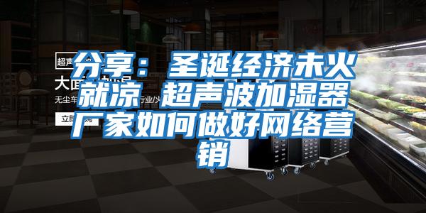 分享:圣誕經(jīng)濟(jì)未火就涼 超聲波加濕器廠家如何做好網(wǎng)絡(luò)營銷