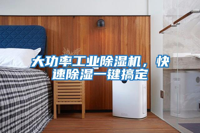 大功率工業除濕機,快速除濕一鍵搞定
