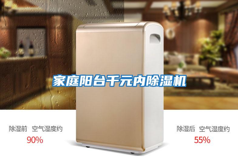 家庭陽臺千元內除濕機