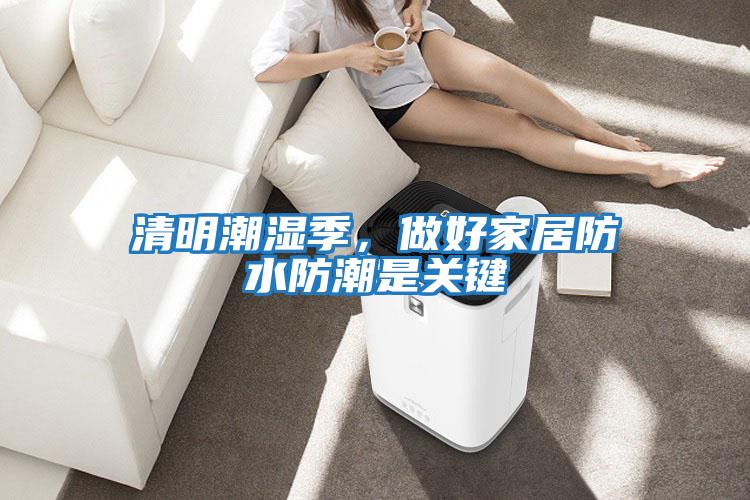 清明潮濕季，做好家居防水防潮是關鍵