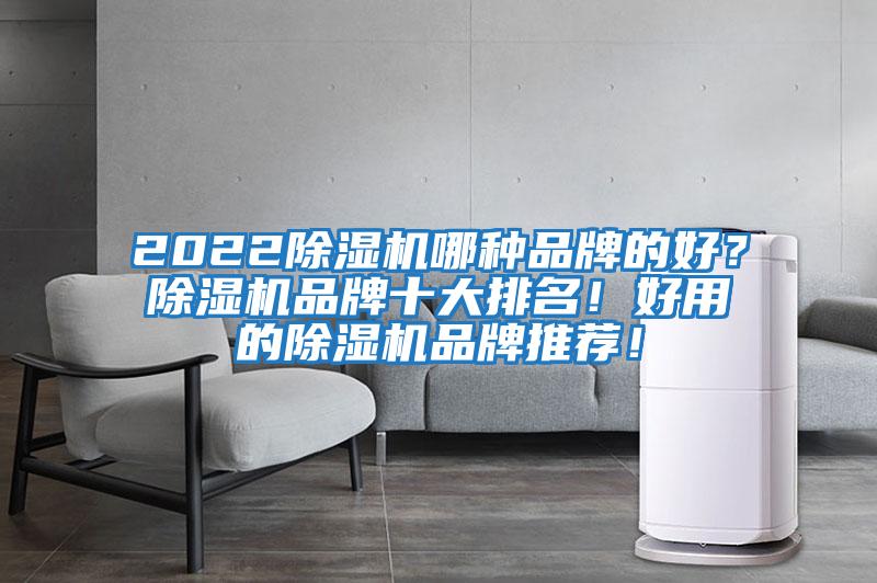 2022除濕機哪種品牌的好？除濕機品牌十大排名！好用的除濕機品牌推薦！