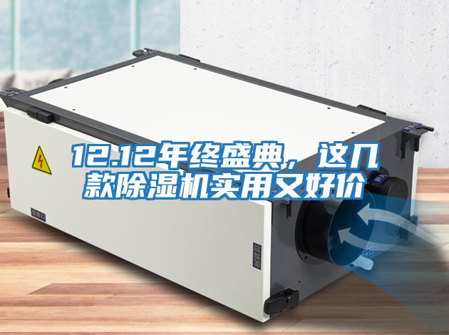 12.12年終盛典，這幾款除濕機實用又好價