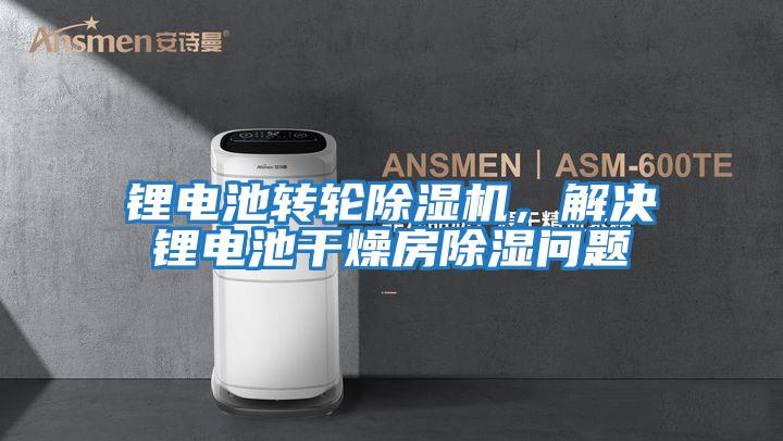 鋰電池轉輪除濕機，解決鋰電池干燥房除濕問題