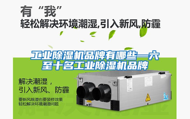 工業除濕機品牌有哪些—六至十名工業除濕機品牌