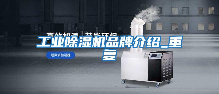 工業除濕機品牌介紹_重復