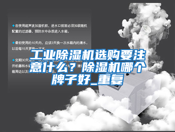 工業除濕機選購要注意什么？除濕機哪個牌子好_重復