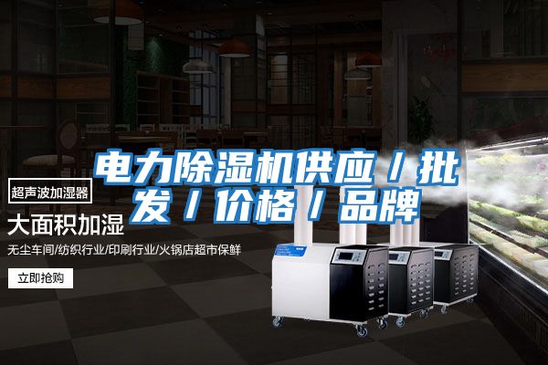 電力除濕機供應／批發／價格／品牌