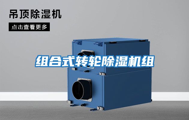 組合式轉輪除濕機組