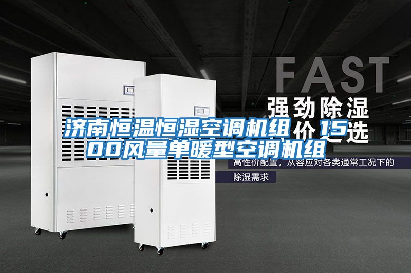 濟南恒溫恒濕空調(diào)機組 1500風(fēng)量單暖型空調(diào)機組