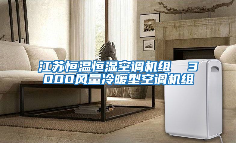 江蘇恒溫恒濕空調機組 3000風量冷暖型空調機組