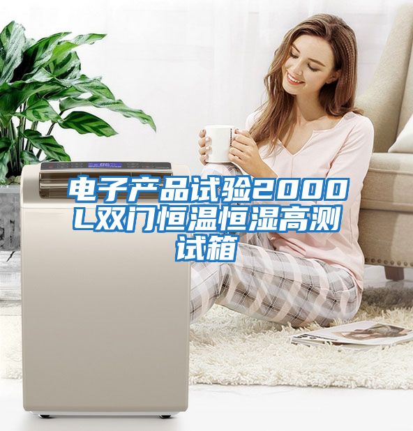 電子產(chǎn)品試驗(yàn)2000L雙門(mén)恒溫恒濕高測(cè)試箱