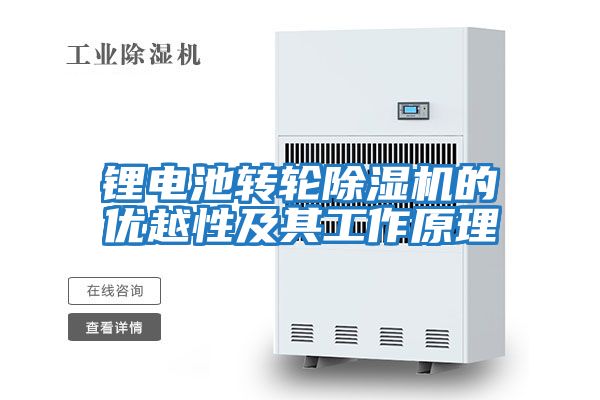 鋰電池轉輪除濕機的優越性及其工作原理